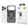 Etui do telefonów 3MK Smoke MagCase do iPhone 17 Pro 5903108665254
